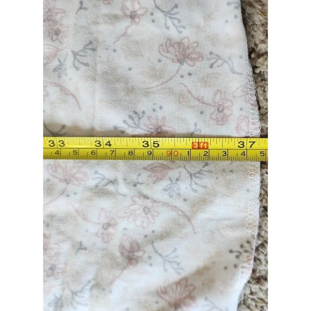 Tahari Baby Swaddle‎ Blanket Soft Multiuse Polyester/Spandex Jersey Knit Floral